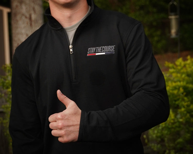 Align Performance Quarter Zip / Black