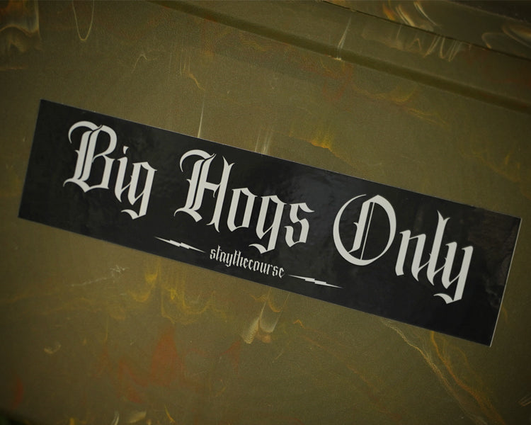 Big Hogs Sticker 2