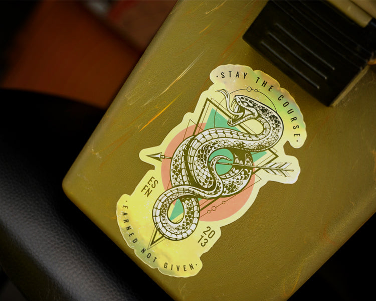 Earned Not Given Sticker 2