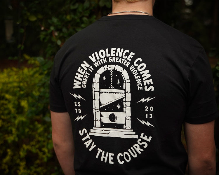 Greater Violence T-shirt Rear