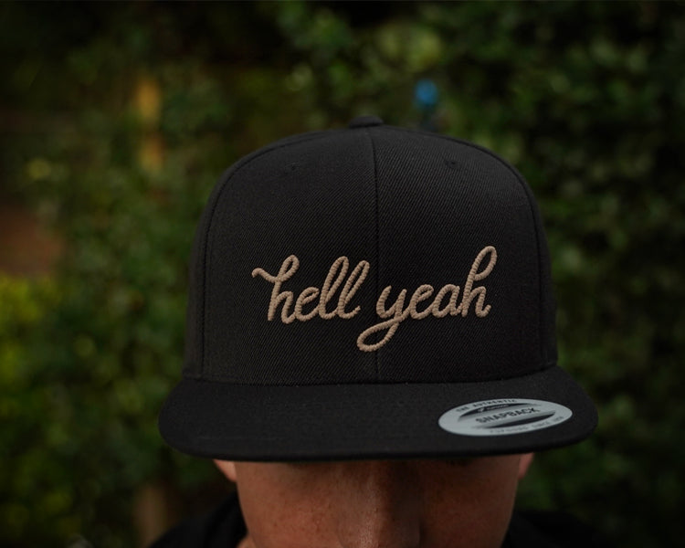 Hell Yeah Snapback Hat 1