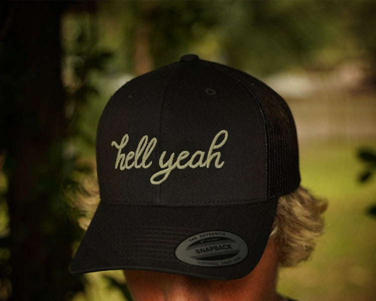 Hell Yeah Trucker Hat / Black 1