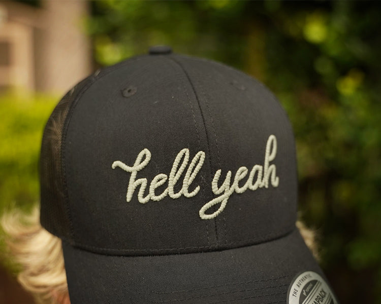 Hell Yeah Trucker Hat / Black 2