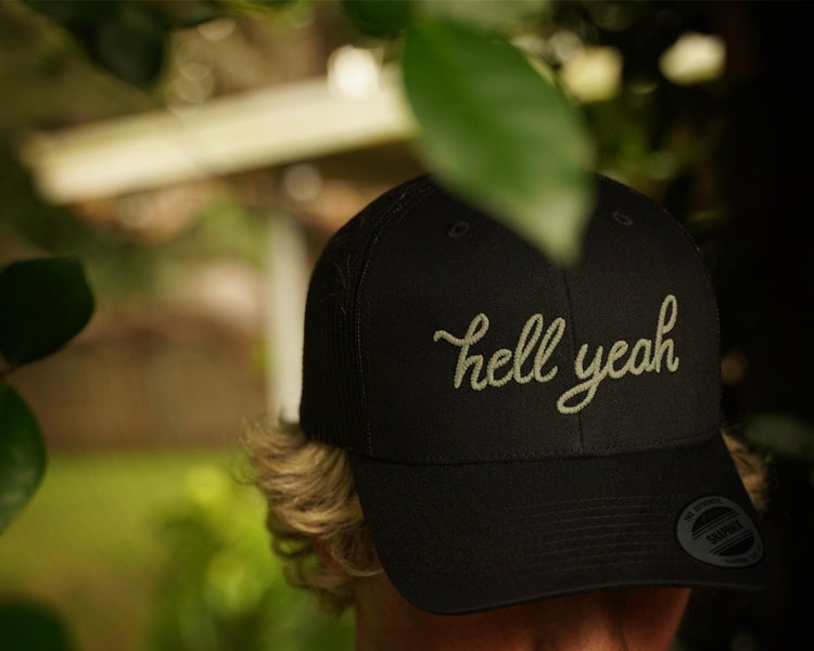 Hell Yeah Trucker Hat / Black 3