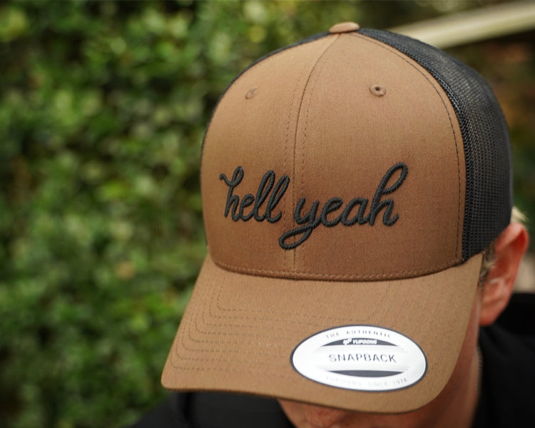Hell Yeah Trucker Hat / Coyote