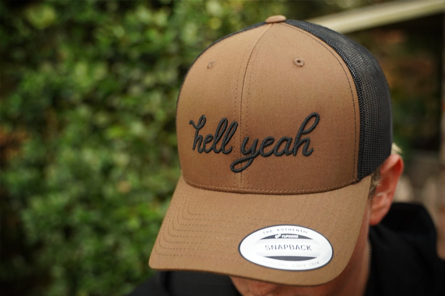 Hell Yeah Trucker Hat / Coyote