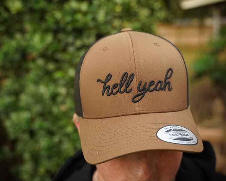 Hell Yeah Trucker Hat / Coyote 1