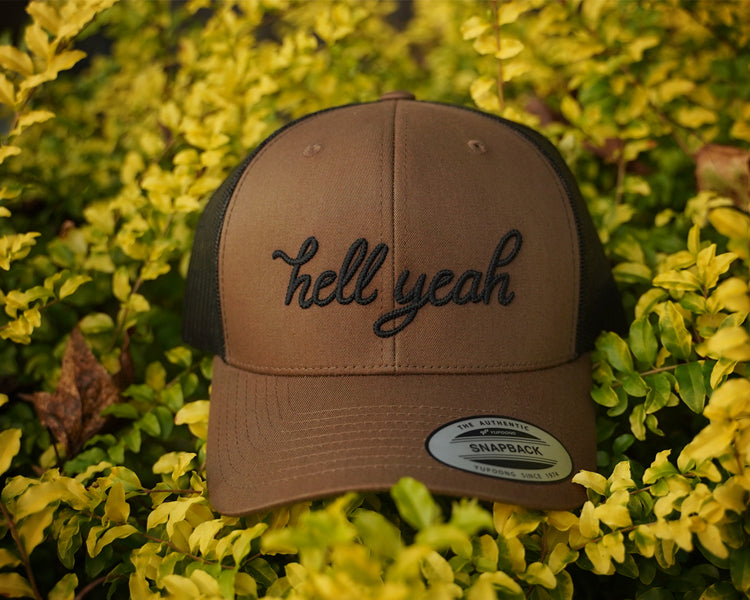 Hell Yeah Trucker Hat / Coyote 2