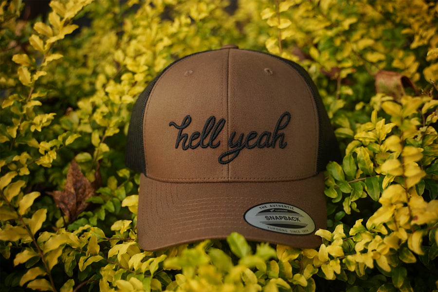 Hell Yeah Trucker Hat / Coyote 2
