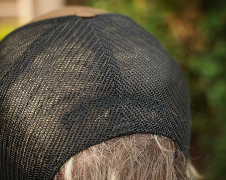 Hell Yeah Trucker Hat / Coyote Rear