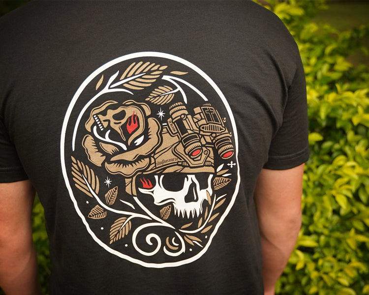 In Bloom T-shirt close