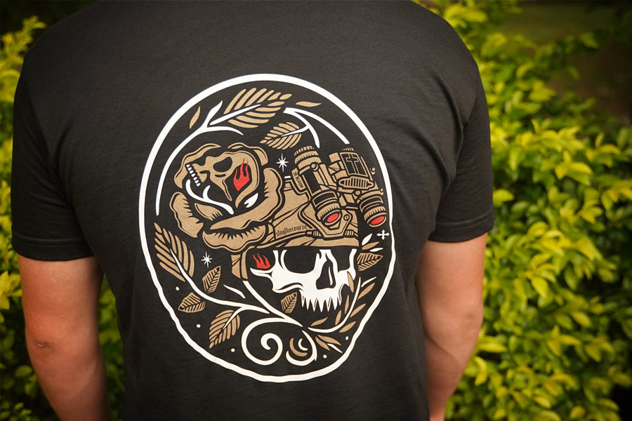 In Bloom T-shirt close