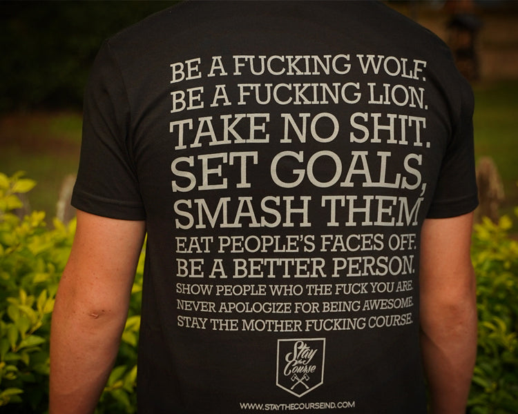 Manifesto T-shirt / Black