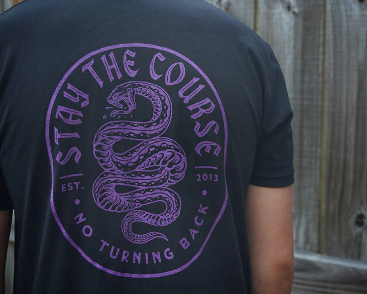 No Turning Back T-shirt / Black