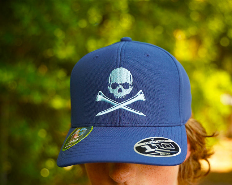 Skull & Tees Golf Hat / Navy II front
