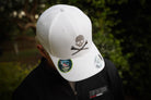 Skull & Tees Golf Hat / White 2