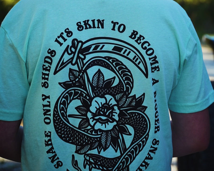 Snake Skin T-shirt Rear1