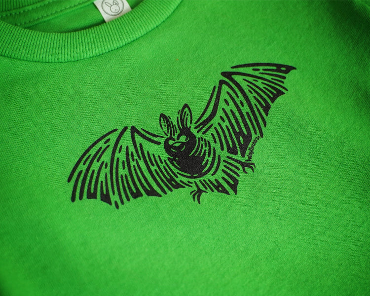 Spooky Season Kids T-shirt Set Bat