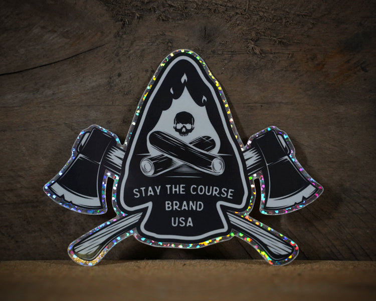 Arrowhead/Axe Sticker
