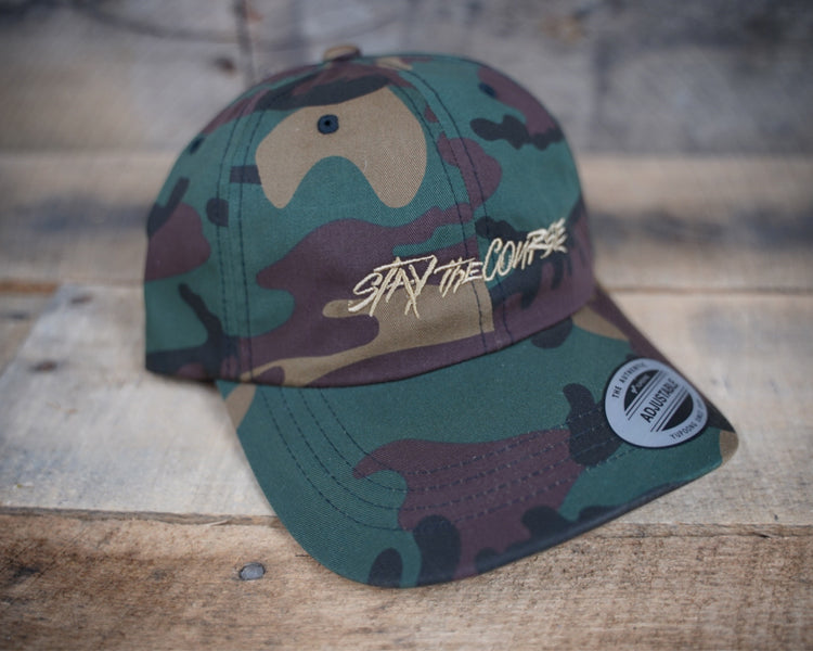 Crafted Dad Hat / Green Camo