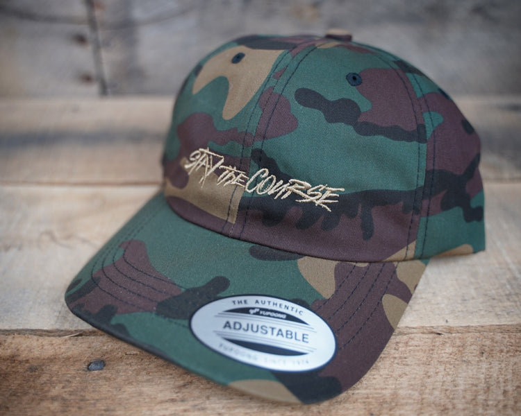 Crafted Dad Hat / Green Camo 2