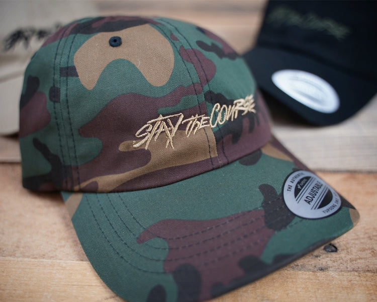 Crafted Dad Hat / Green Camo 3