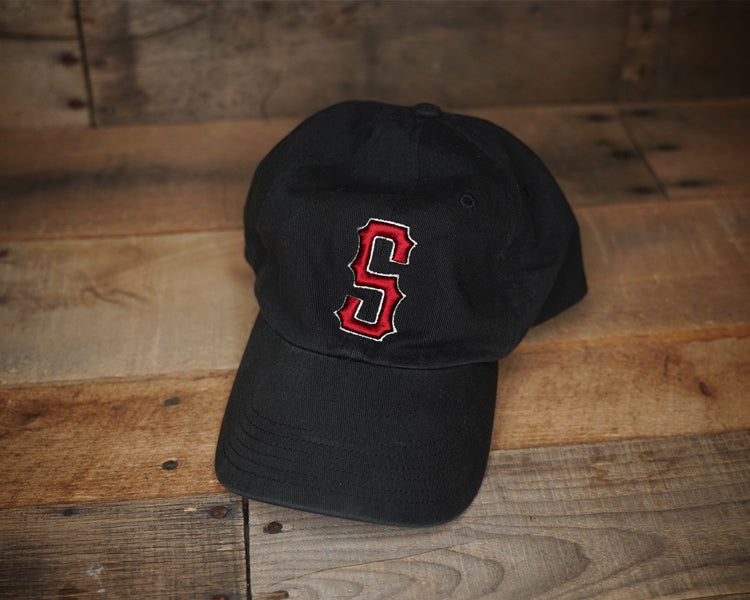 Field Worn Cap / Black-Red