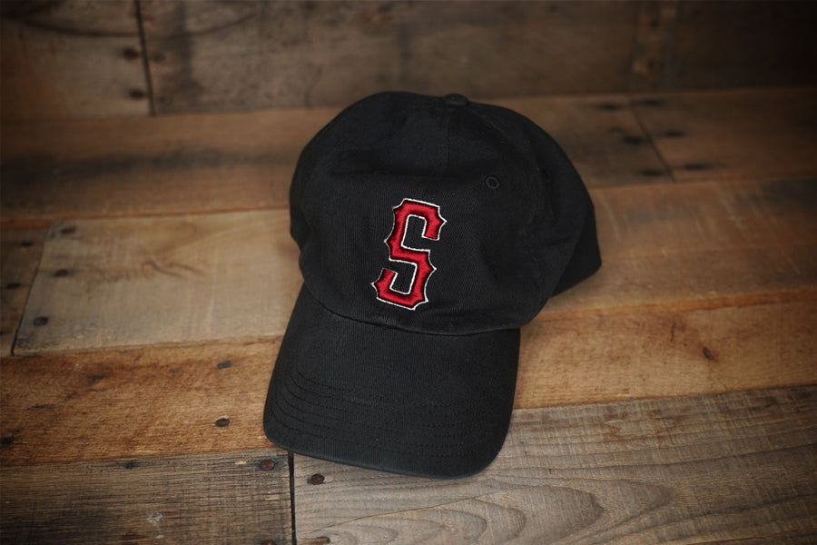 Field Worn Cap / Black-Red