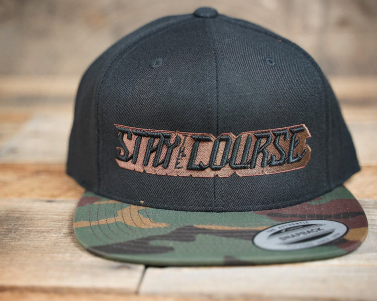 Gamer Snapback Hat - Black