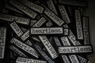 Heartless Embroidered Patch Pile