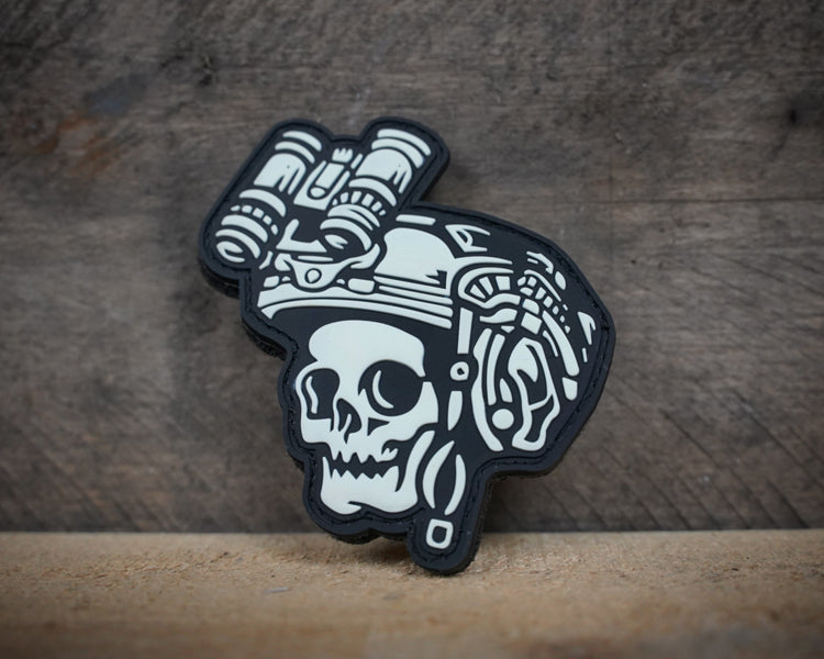 Lady of Darkness GITD PVC Patch