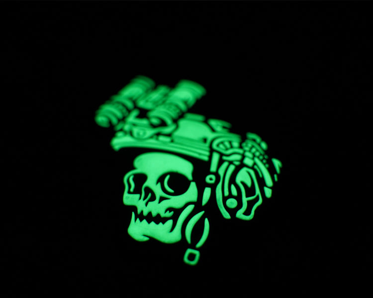 Lady of Darkness GITD PVC Patch Glow