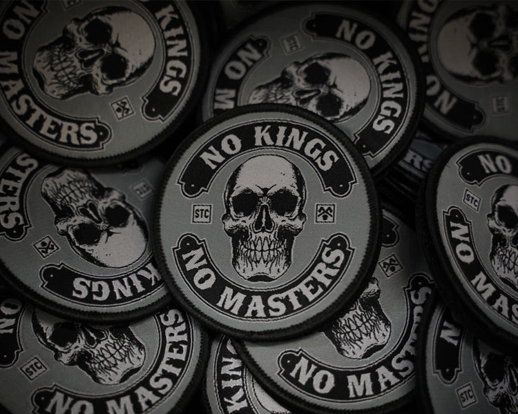 No Kings, No Masters Patch Pile