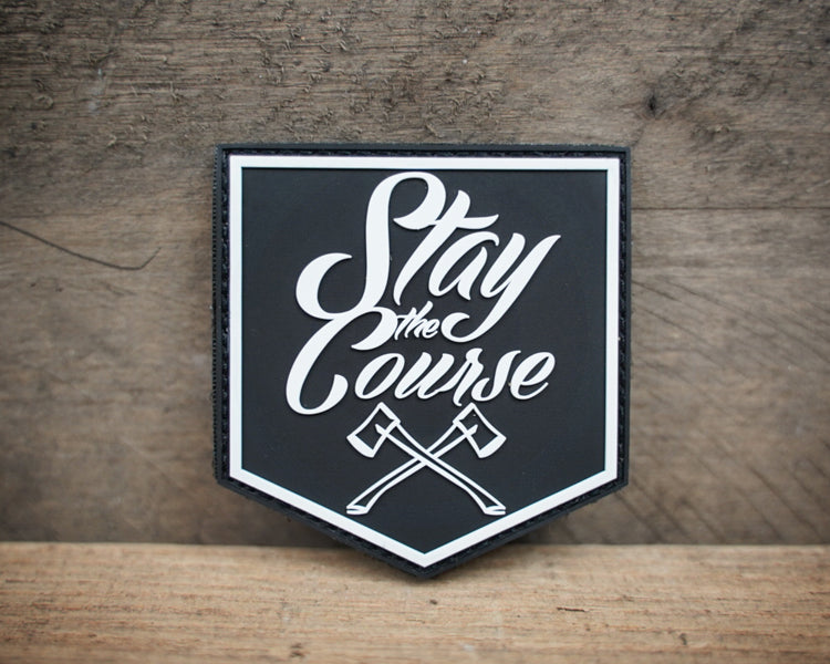 Shield Patch Black/white