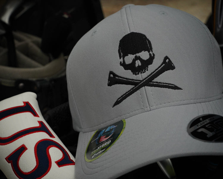 Skull & Tees Golf Hat / Gray 2