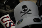 Skull & Tees Golf Hat / Gray 2