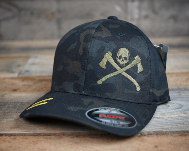 Stay the Course Multicam Flexfit Hat Multicam Black