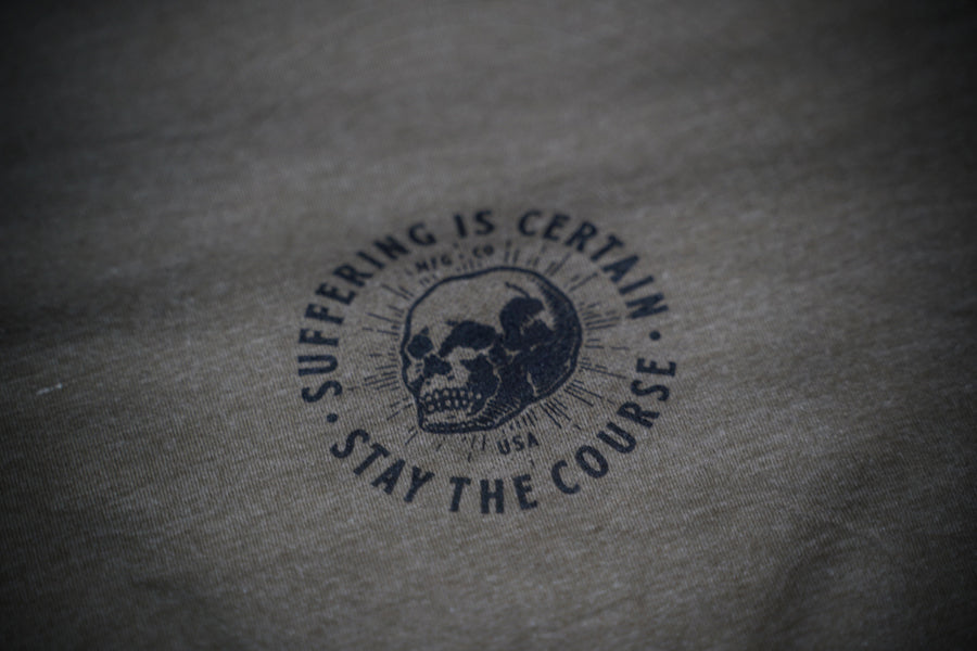 Suffering is Certain T-shirt Front