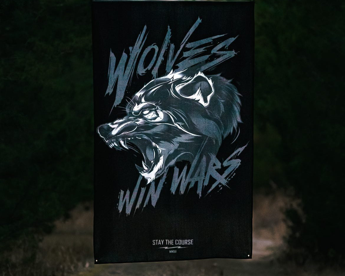 Wolves Win Wars Flag 2