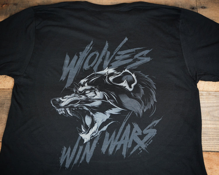 Wolves Win Wars T-shirt