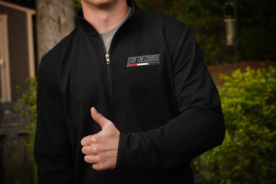 Align Performance Quarter Zip / Black