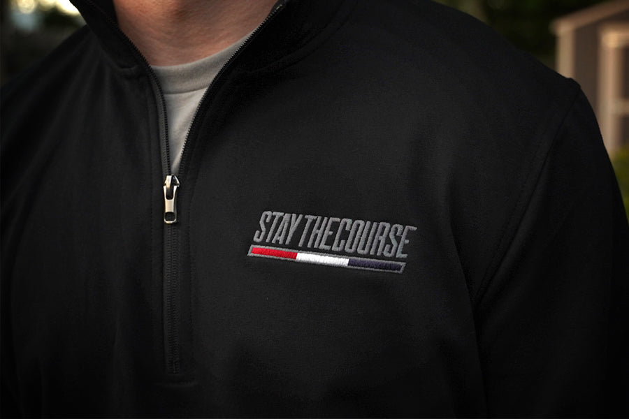 Align Performance Quarter Zip / Black front