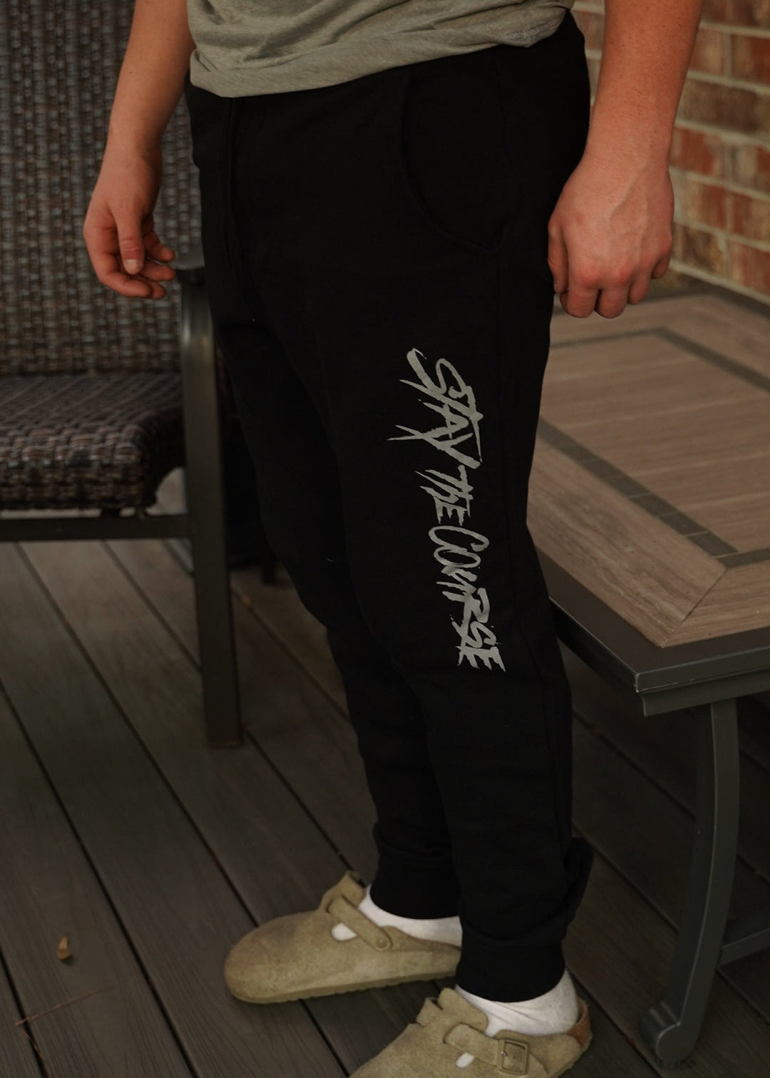 Crafted Fleece Pant / Black