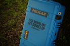 Decal on suitcase 