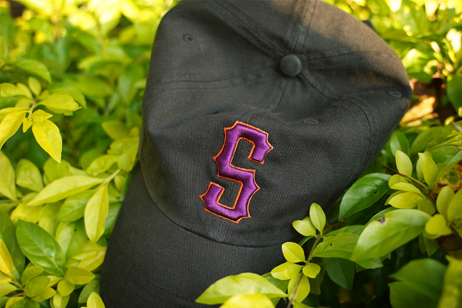 Field Worn Cap / Purple-Orange 2