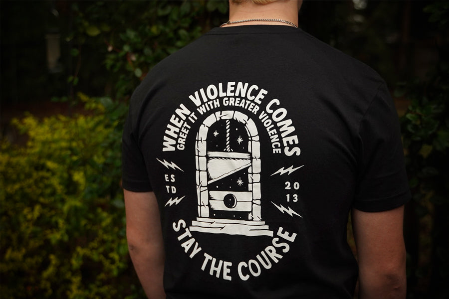 Greater Violence T-shirt Rear