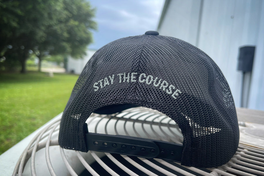 Hell Yeah Trucker Hat / Black – Stay The Course LLC