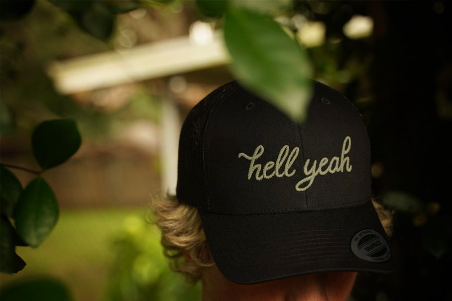 帽子 PLZ Vegyn - Hell Trucker Hat - Black New Vegyn 