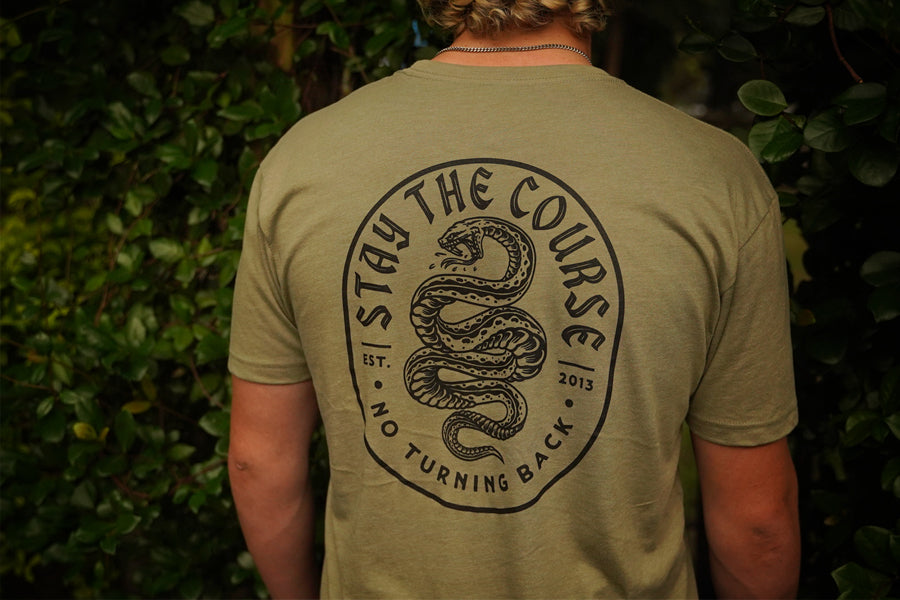 No Turning Back T-shirt / Green 1