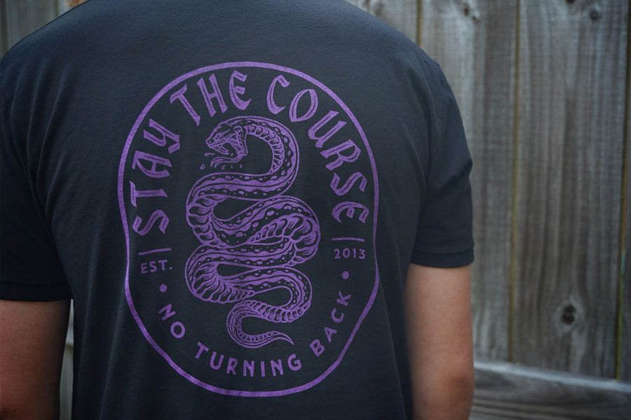 No Turning Back T-shirt / Black